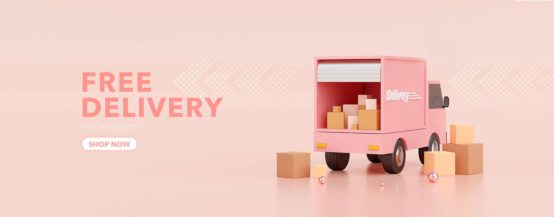 Free Delivery for All orders 